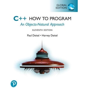 C++ How to Program, Global Edition | Paul Deitel, Harvey Deitel & Associates (2023)