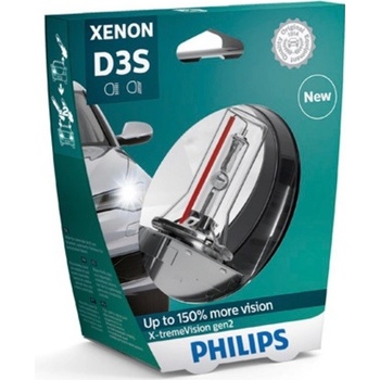 Philips 42403XV2S1 Xenon X-tremeVision gen2 D3S + 150%