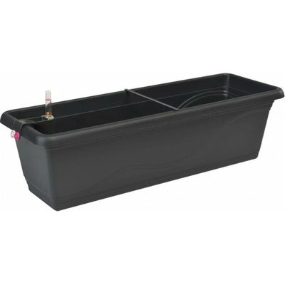 Plastkon samozavlažovací truhlík Extra Line Smart Antracit, 53x16x15 cm