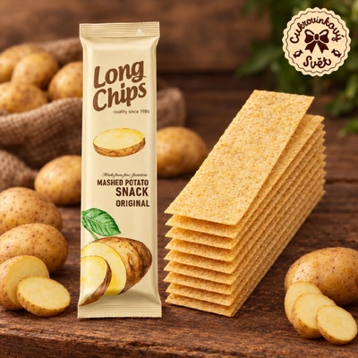 Long Chips Bramborový snack original 75 g