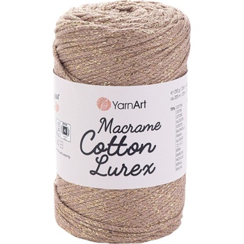 YARNART Macrame Cotton Lurex 2 mm 205 m 735 юта (Macrame Cotton Lurex 735)