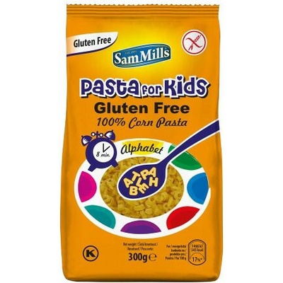 Bezlepkové cestoviny z kukurice s písmenami 300 g