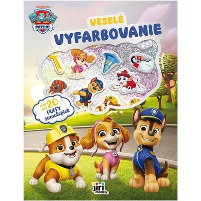 Jiri Models Veselé vyfarbovanie so super samolepkami Tlapková patrola
