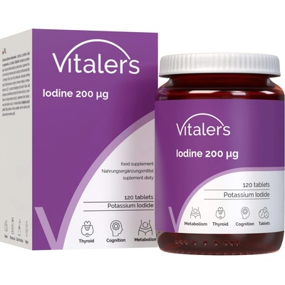 Vitaler's Jód 200 mcg 120 kapsúl