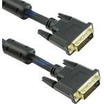 DeTech Кабел DeTech DVI-DVI 3m 24+1 С ферит (18185)