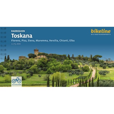 cykloprůvodce Toskana (Toskánsko) 1:75 000 německy