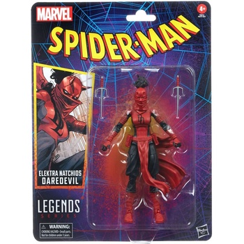 Hasbro Marvel Legends Series Spider Man Elektra Natchios Daredevil 15cm