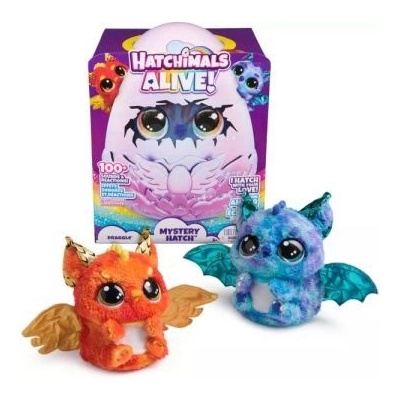 Spin Master Hatchimals Alive: Тайното гигантско яйце - Дракон
