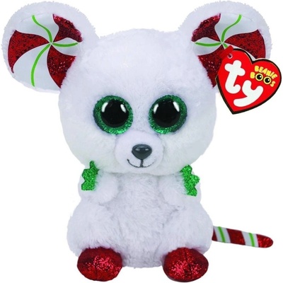 Baby Ty Beanie Boos Chimney bílá myš 15 cm