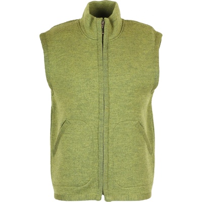 Flomax Мъжки вълнен елек Flomax Boiled Wool Zipped Vest Wool vest - Farn Melange - размер XL (032-1149-0214)