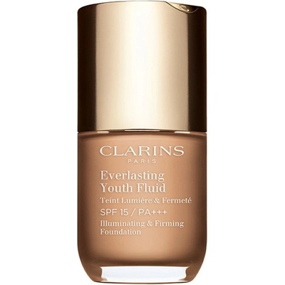 Clarins Everlasting Youth Fluid Foundation rozjasňující make-up SPF15 110 Honey 30 ml