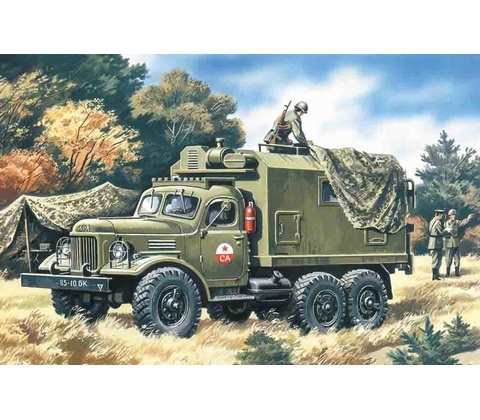 ICM ZIL 157 Command Post 1:72