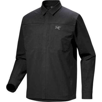 Arc'teryx Мъжка риза с копчета Arc'teryx Cronin Cotton Overshirt Shirt - Black (033-2304-0113)