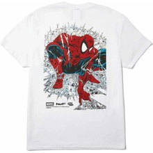 HUF triko x Spider-Man Arachknight S/S bílá