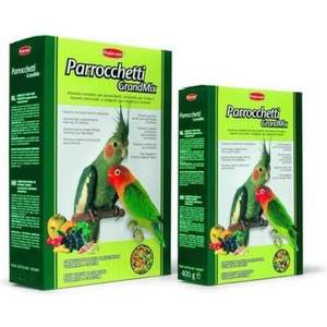Padovan Parrocchetti GrandMix - Пълноценна храна за средни папагали с плодове 400 гр
