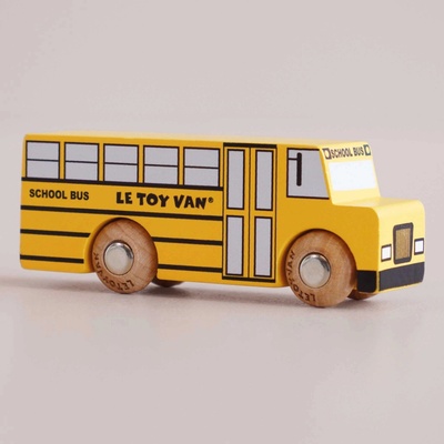 Le Toy Van Dřevěný školní autobus Rufus