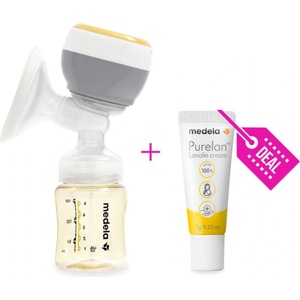 Medela Easy + Purelan Помпа за гърди