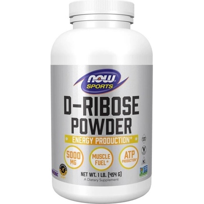 Now Foods Foods D-Ribóza D-Ribose Pudr 454 g