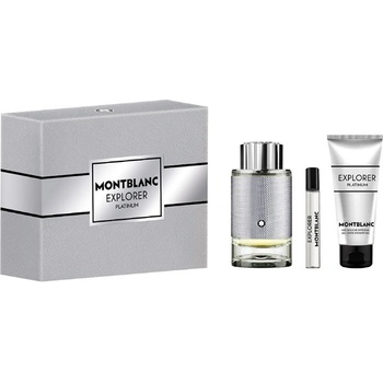 Mont Blanc Explorer Platinum Комплект (EDP 100ml + SG 100ml + EDP 7.5ml) за Мъже