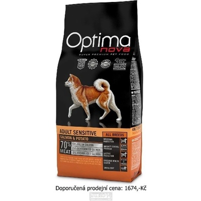 OPTIMAnova dog Adult SENSITIVE Grain Free Salmon 12 kg