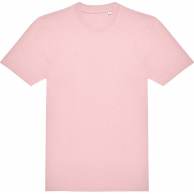B&C E220 Unisex tričko s krátkým rukávem světlá růžová