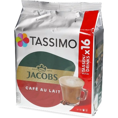 Jacobs | Café au Lait - 16 капсули за Tassimo