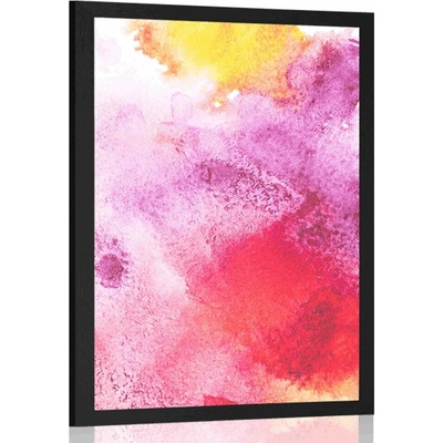 Plakát nádherná abstraktní malba - 20x30 black