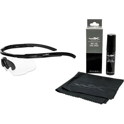 Brýle Wiley X Saber Advanced clear lens/matte black frame – Zboží Dáma