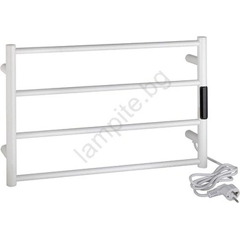 Bemeta Сушилник за кърпи 56x37 cm неръждаема стомана/бяла (BD0074)