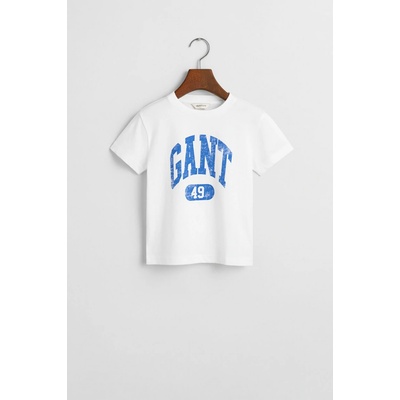 Gant 49 Arch Relaxed T-shirt White