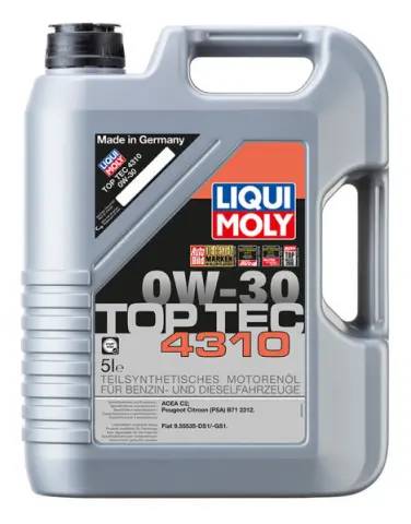 Liqui Moly TOP TEC 4310 0W-30 5 l 2362 od 1 441 Kč - Heureka.cz