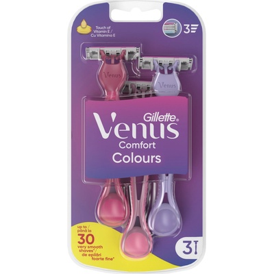 Gillette Venus 3 Dispo Multicolor 3 ks