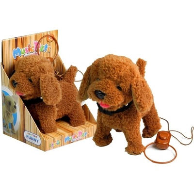 Lean Toys INTERAKTÍVNY PES NA VODÍTKU PUDEL