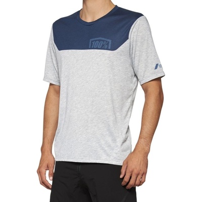 100% AIRMATIC Short Sleeve Black/Charcoal