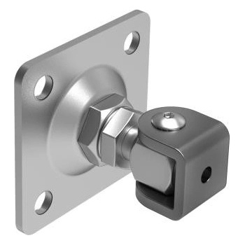 Umakov Záves nastaviteľný s kotviacou prírubou M24-Zn, 12 D4/53-M24-K