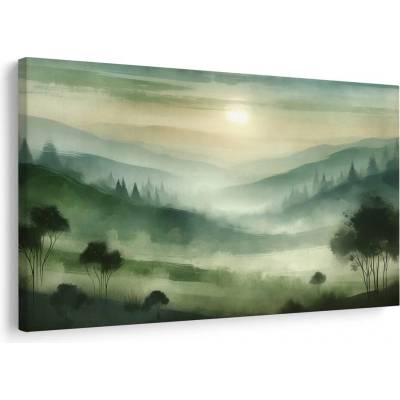 Obraz zelené svahy - 90x60
