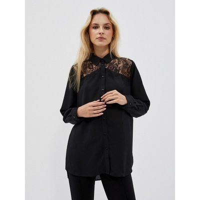 Moodo Черна дамска риза Moodo Moodo | Cheren | ЖЕНИ | XS