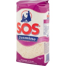 SOS Ryža dlhozrnná Jasmine 1 kg