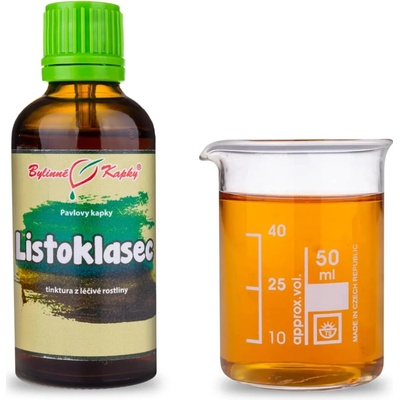 Bylinné kapky Pavlovy Listoklasec TCM tinktura 50 ml