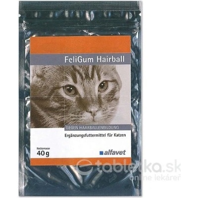 FeliGum Hairball žuv.tbl. 40 g 20 ks