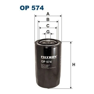 FILTRON Olejový filter OP 574