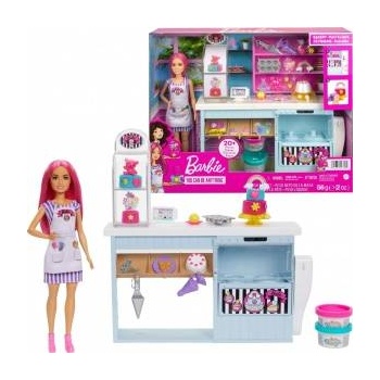 Mattel Barbie Bäckerei Spielset mit Puppe