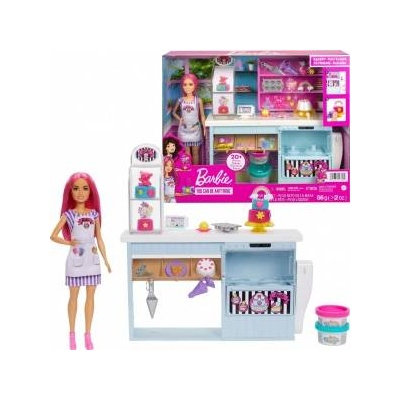 Mattel Barbie Bäckerei Spielset mit Puppe