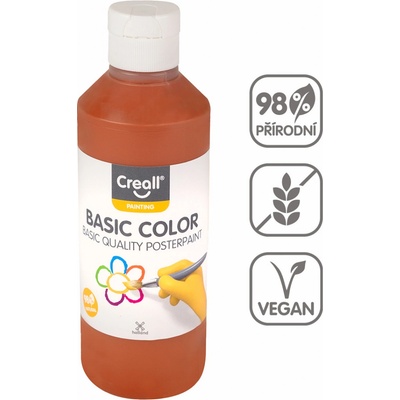 Creall Temperová barva 250 ml sv. hnědá – Zboží Dáma