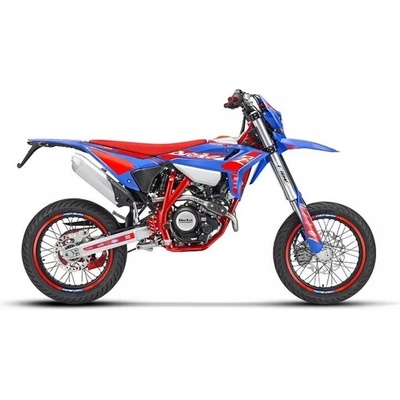 Beta Motard BIKE RR 4T 125 R - RACING BLUE/RED E5+