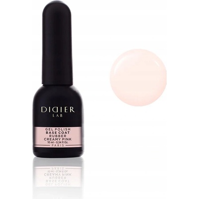 Didier Lab Budujúca kamuflážna kaučuková báza. Rubber base creamy pink 10 ml