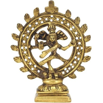Soška Shiva Nataraja kov 15,5 cm