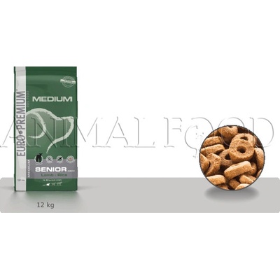 Euro-Premium Medium Senior Lamb & Rice 12 kg