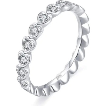 Silenti Jewelry Сребърен пръстен "Зора" - 5 - 49мм (15.6мм диам. )