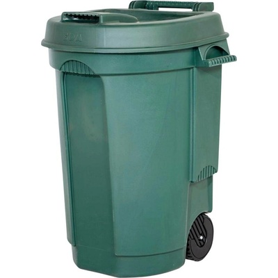 EDA 10633 popolnica 110 l polypropylen 58 x 55 x 81 cm zelená